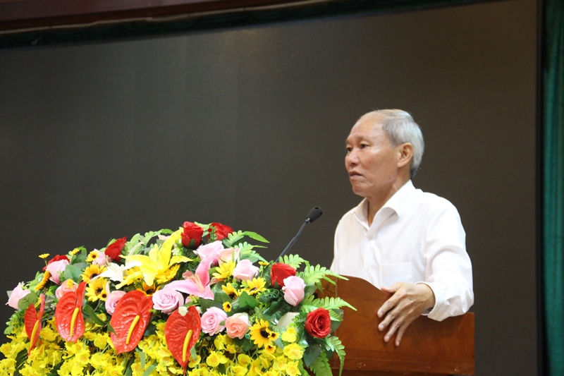 Ông Thái Hồng Hà – Giám đốc Sở Văn hóa Thể thao và Du lịch chia sẻ một số hoạt động du lịch triển khai tại lễ hội
